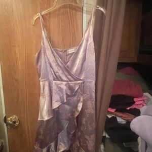 Altar'd State Lavender Floral Dress